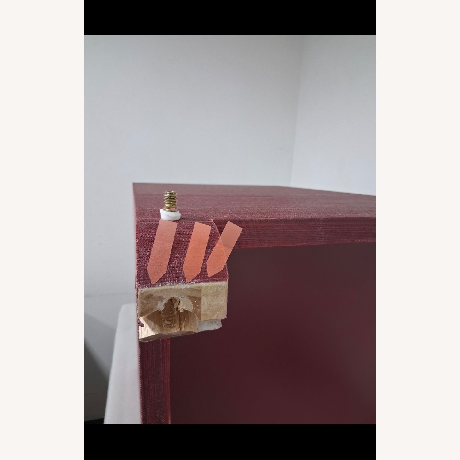 Red Lacquer Side Table - image-4