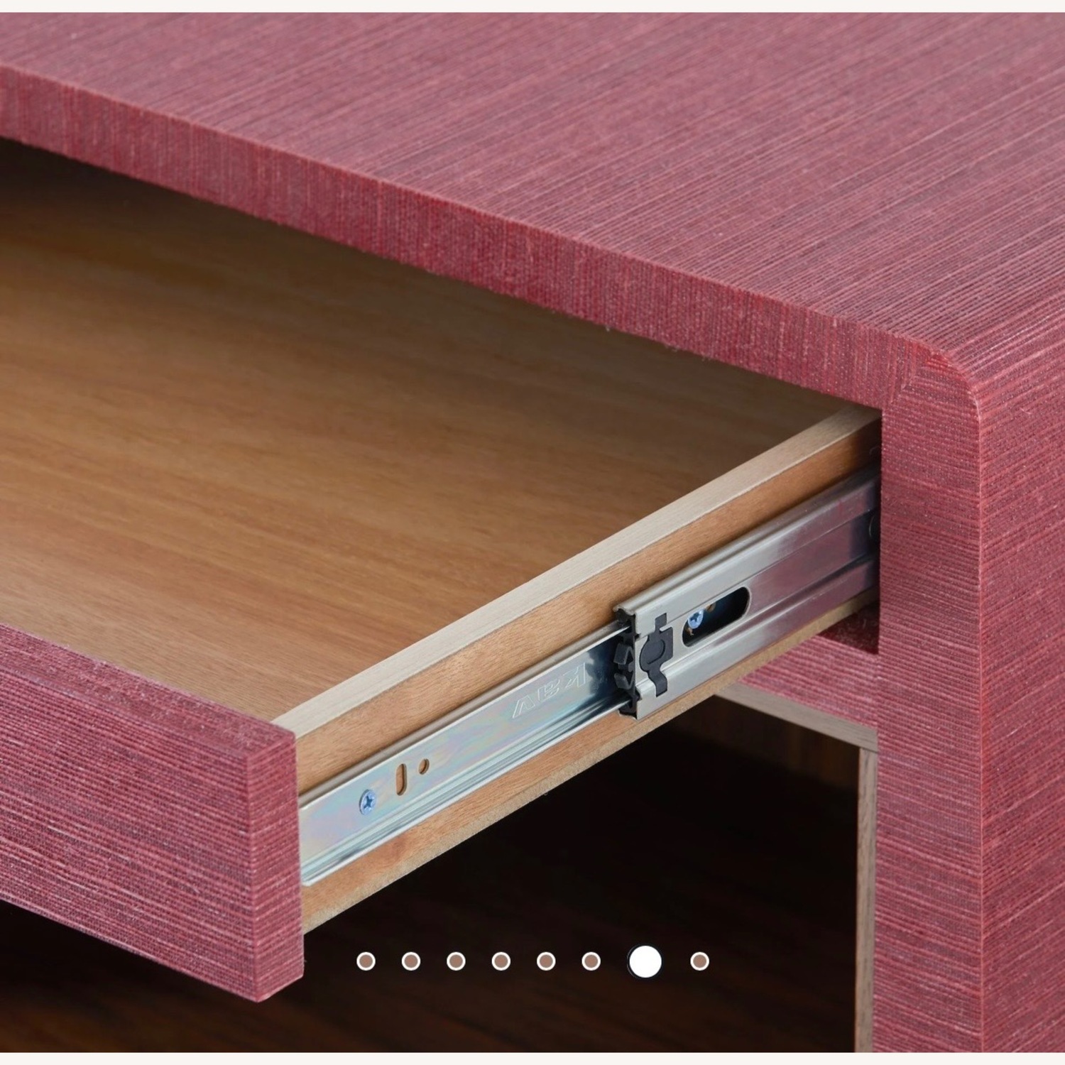 Red Lacquer Side Table - image-7