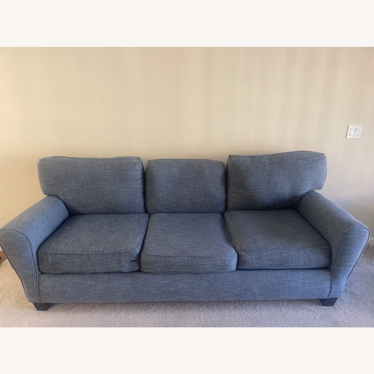 Andover Mills 3+ Seater Blue Sofa - image-4