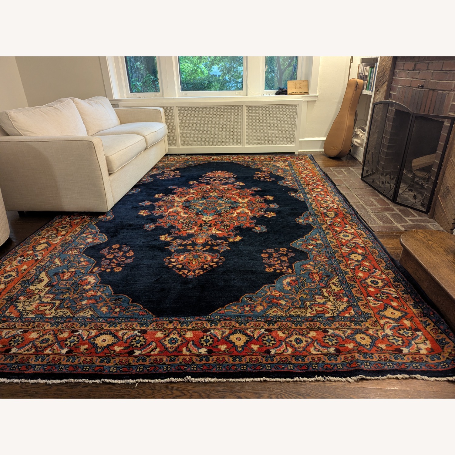 Persian Northern Iran 1960s 9X12 Rug - image-1