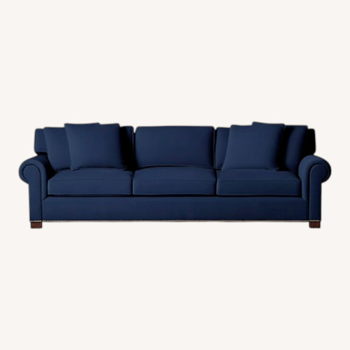 Used Ralph Lauren Blue Jamaica II Sofa for sale on AptDeco