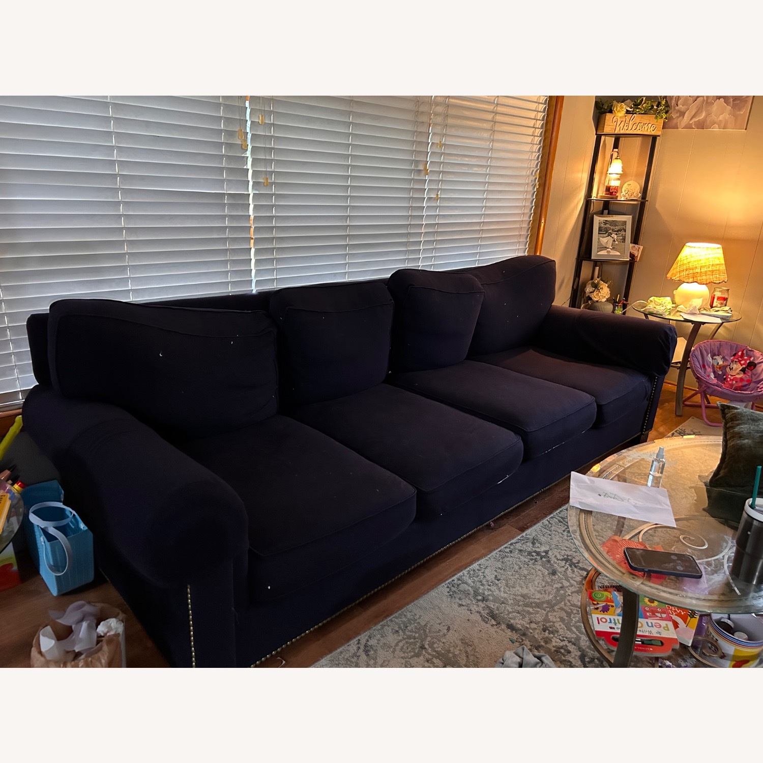 Ralph Lauren Blue Jamaica II Sofa - image-2