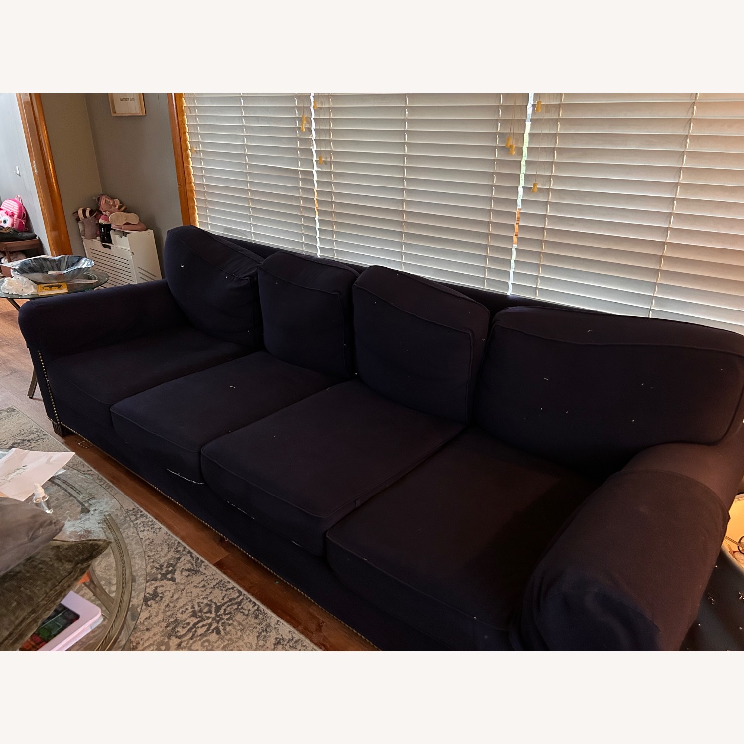 Ralph Lauren Blue Jamaica II Sofa - image-3