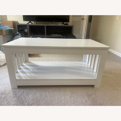 Used Wooden One Style Fits All Coffee Table for sale on AptDeco