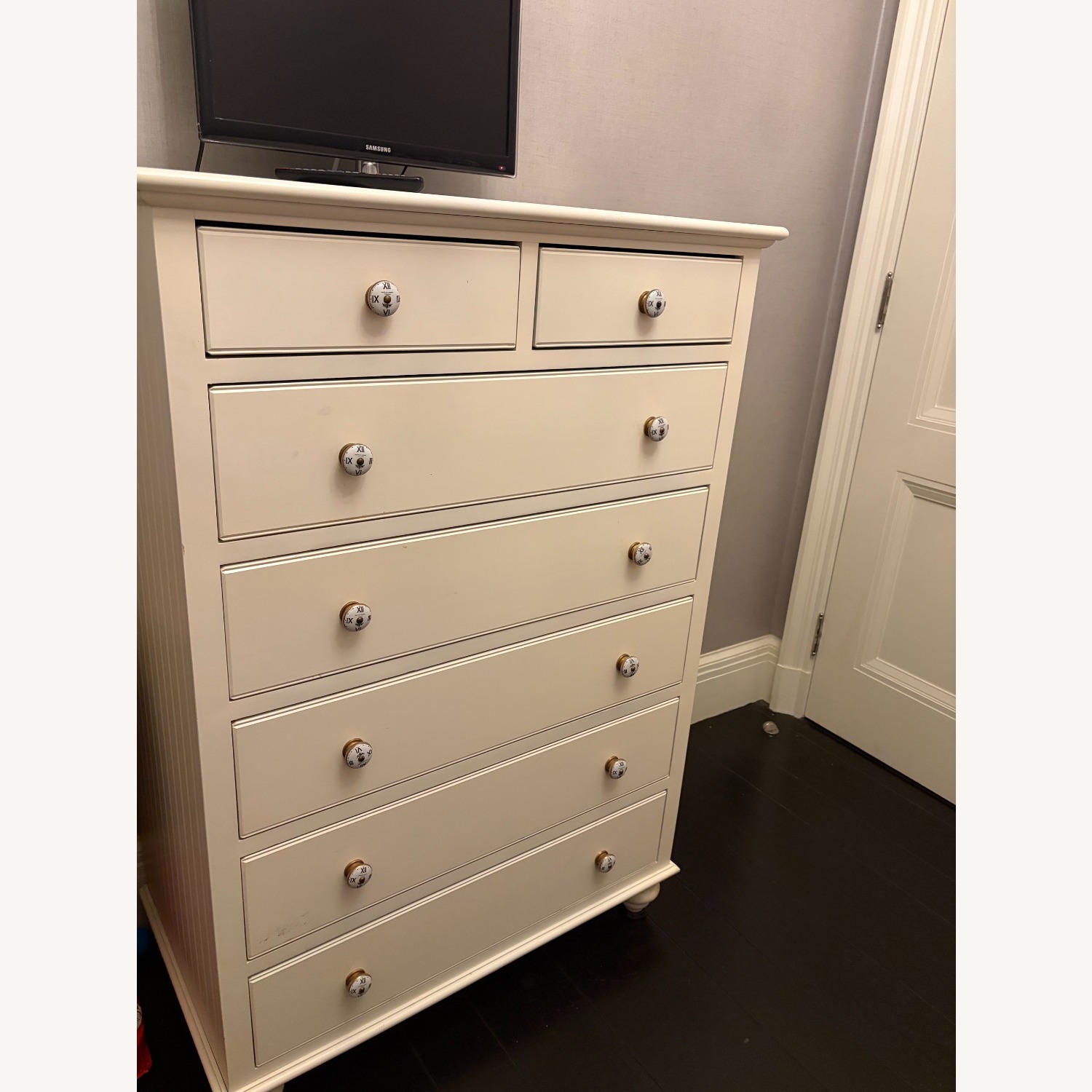 Vintage/Antique Finds White Dresser - image-1