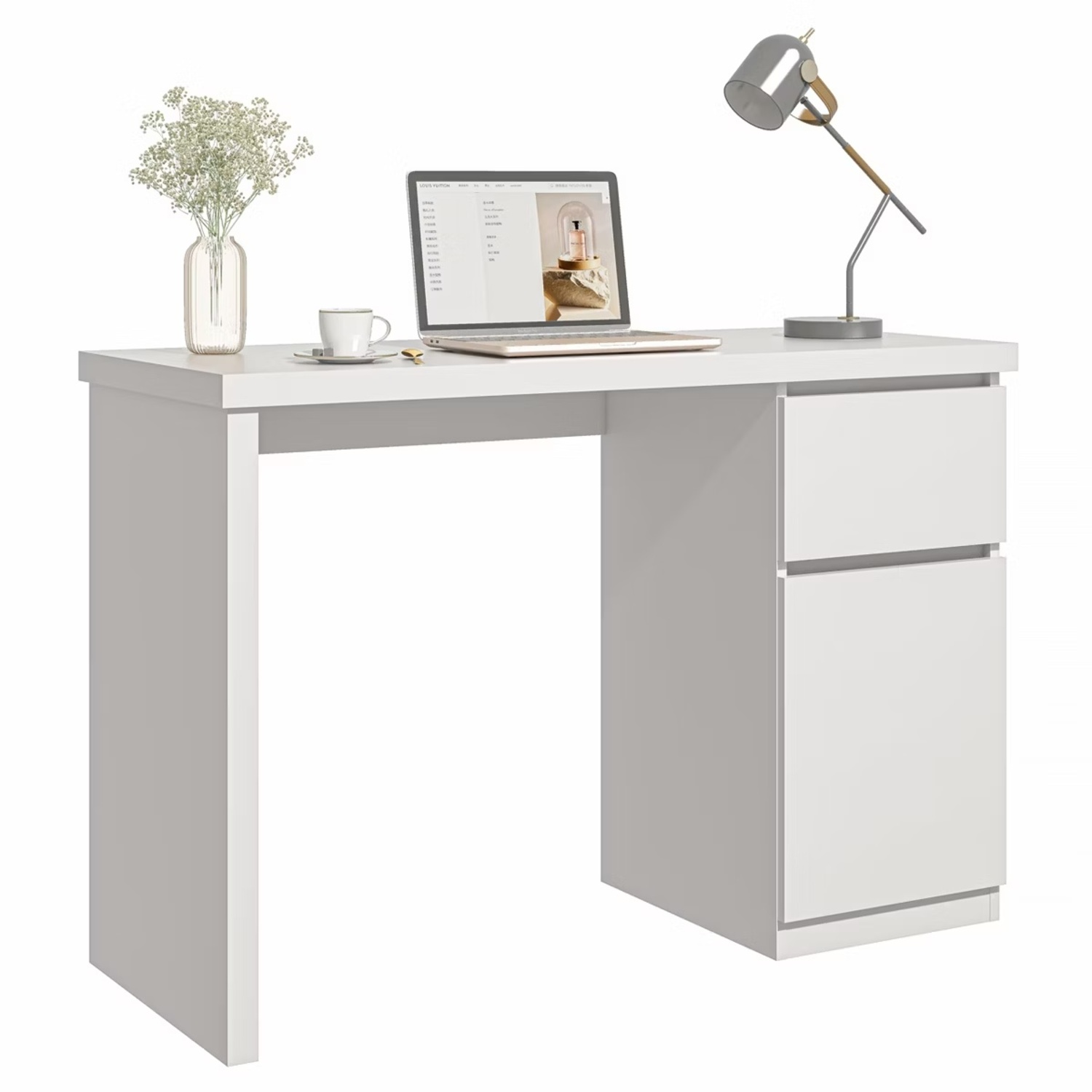 Sandinrayli Computer Desk with Drawers - image-5