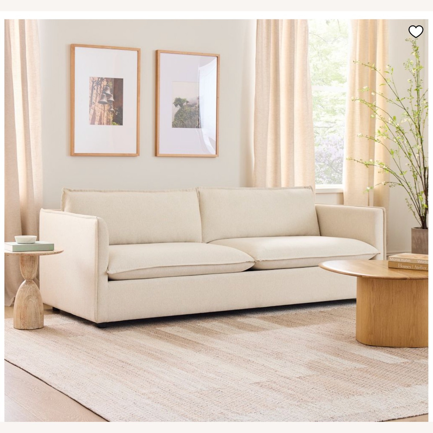 West Elm Whitman Modern 2 Seater Sofa - image-5
