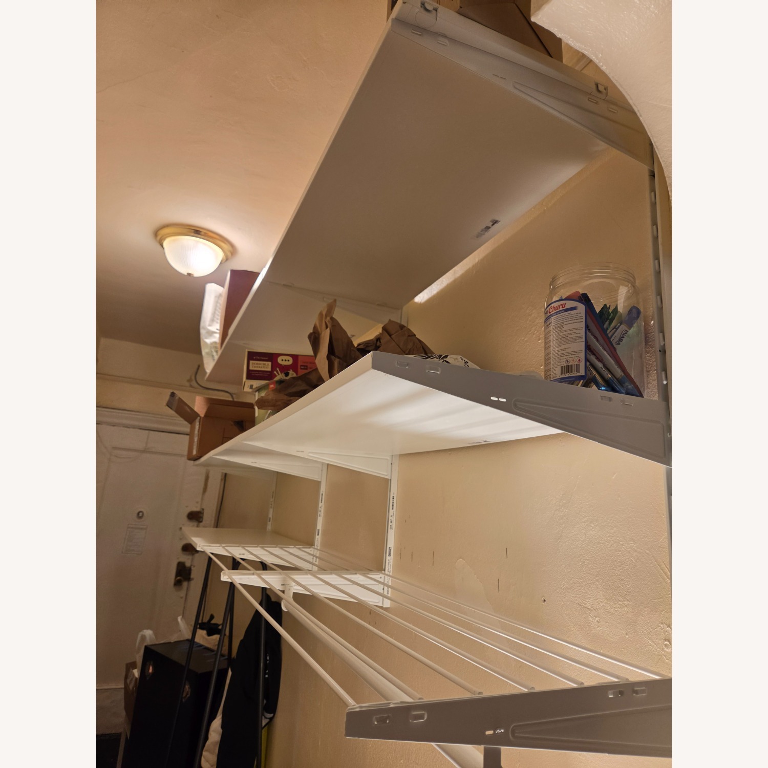 IKEA BOAXEL White Wall Shelf - image-2