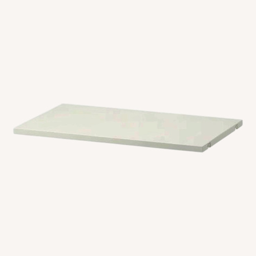Used IKEA BOAXEL White Wall Shelf for sale on AptDeco