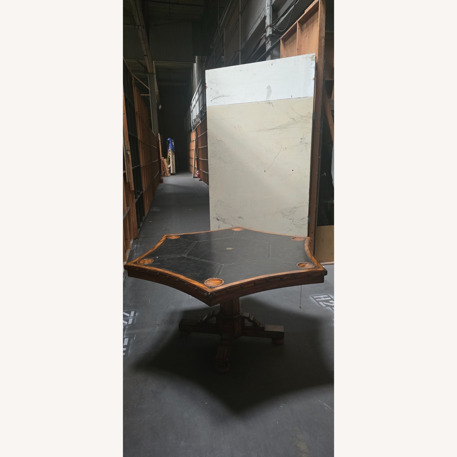 Maitland-Smith Dark Brown Wood Play Table - image-5