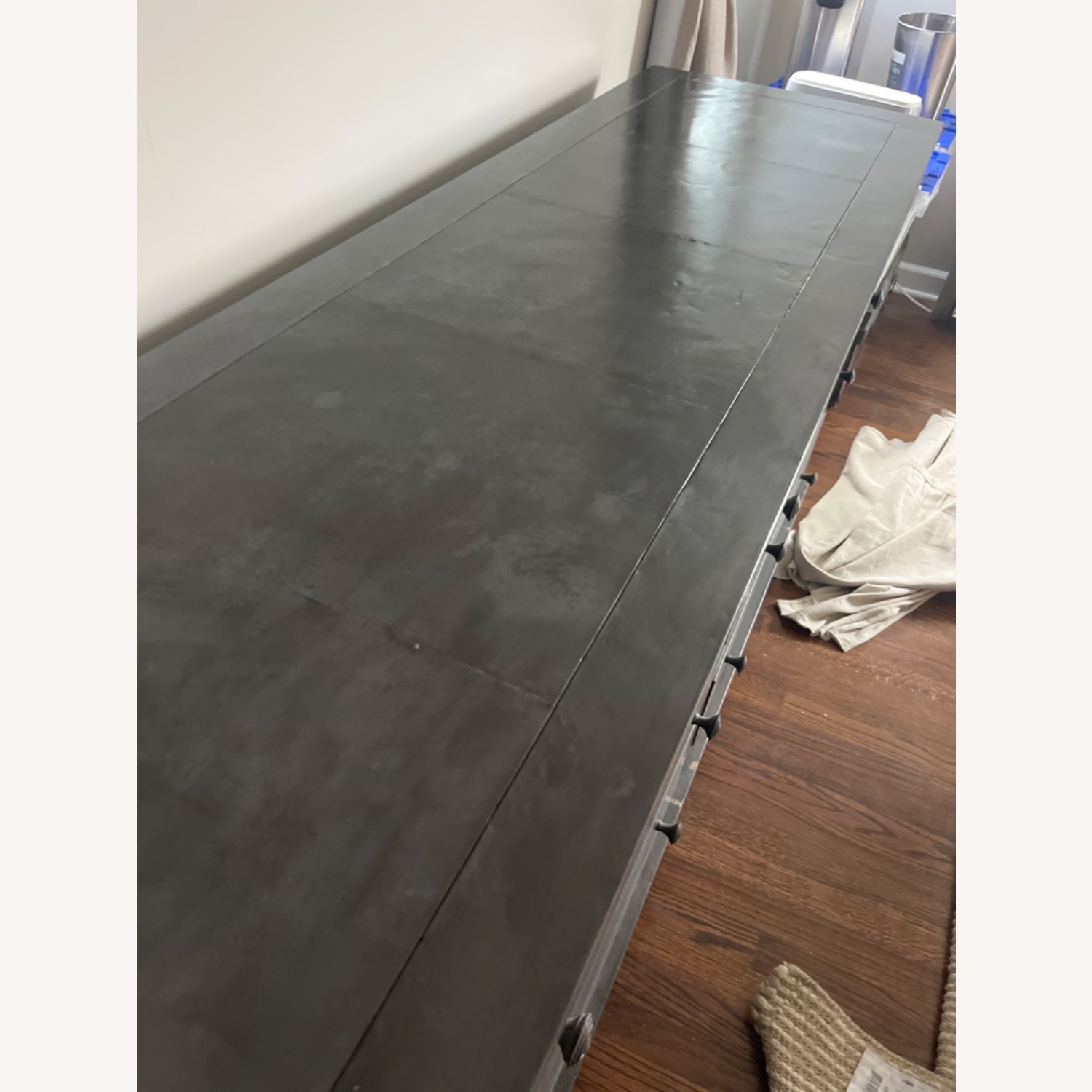 Restoration Hardware Annecy Metal Wrapped Dresser - image-4