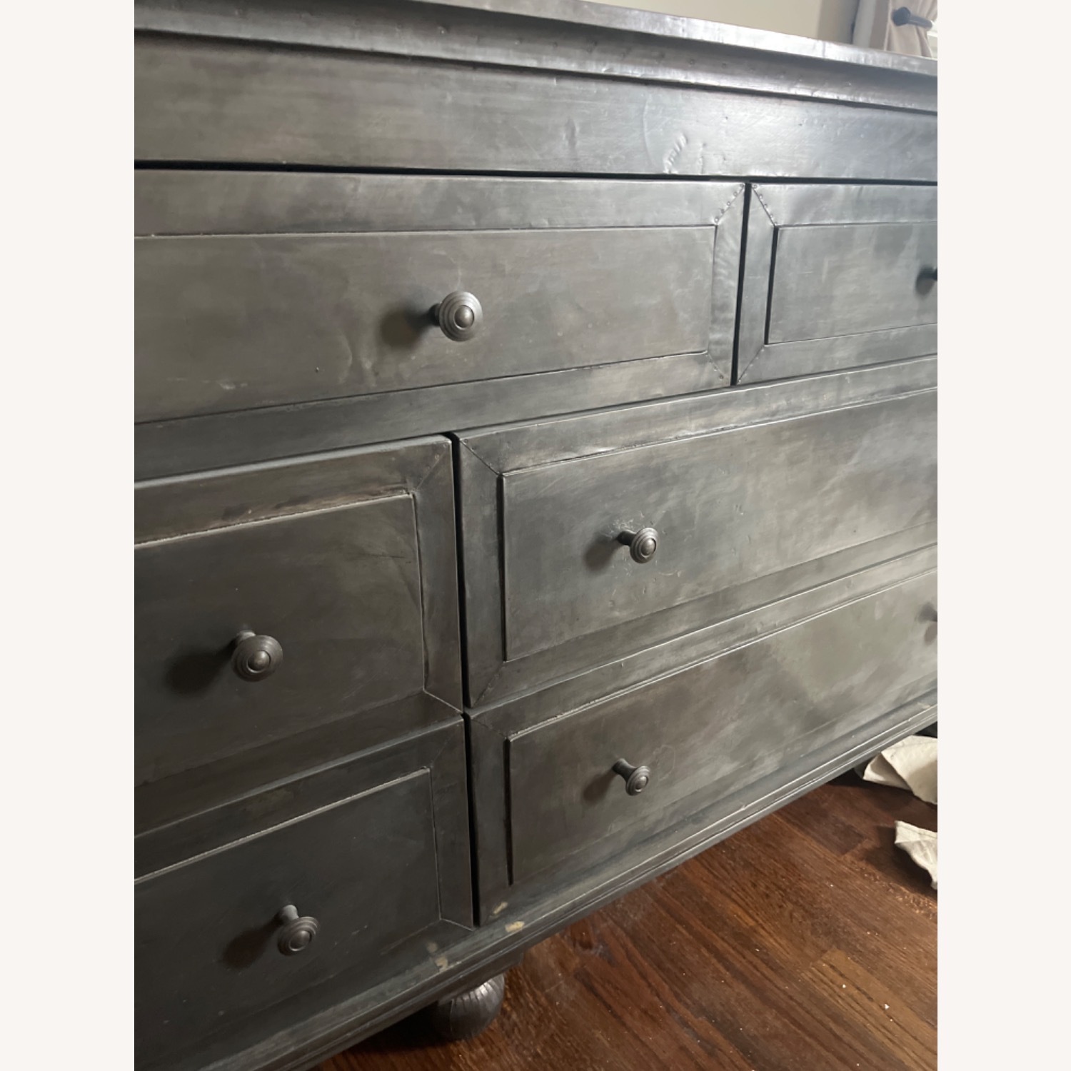 Restoration Hardware Annecy Metal Wrapped Dresser - image-5