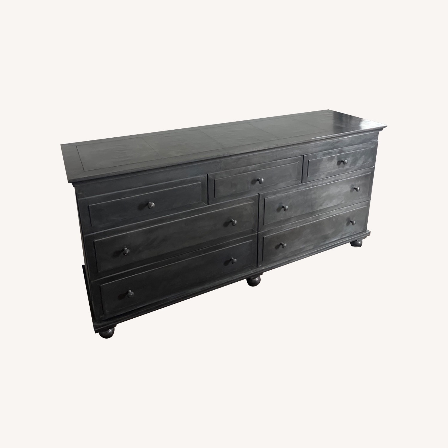 Restoration Hardware Annecy Metal Wrapped Dresser - image-7