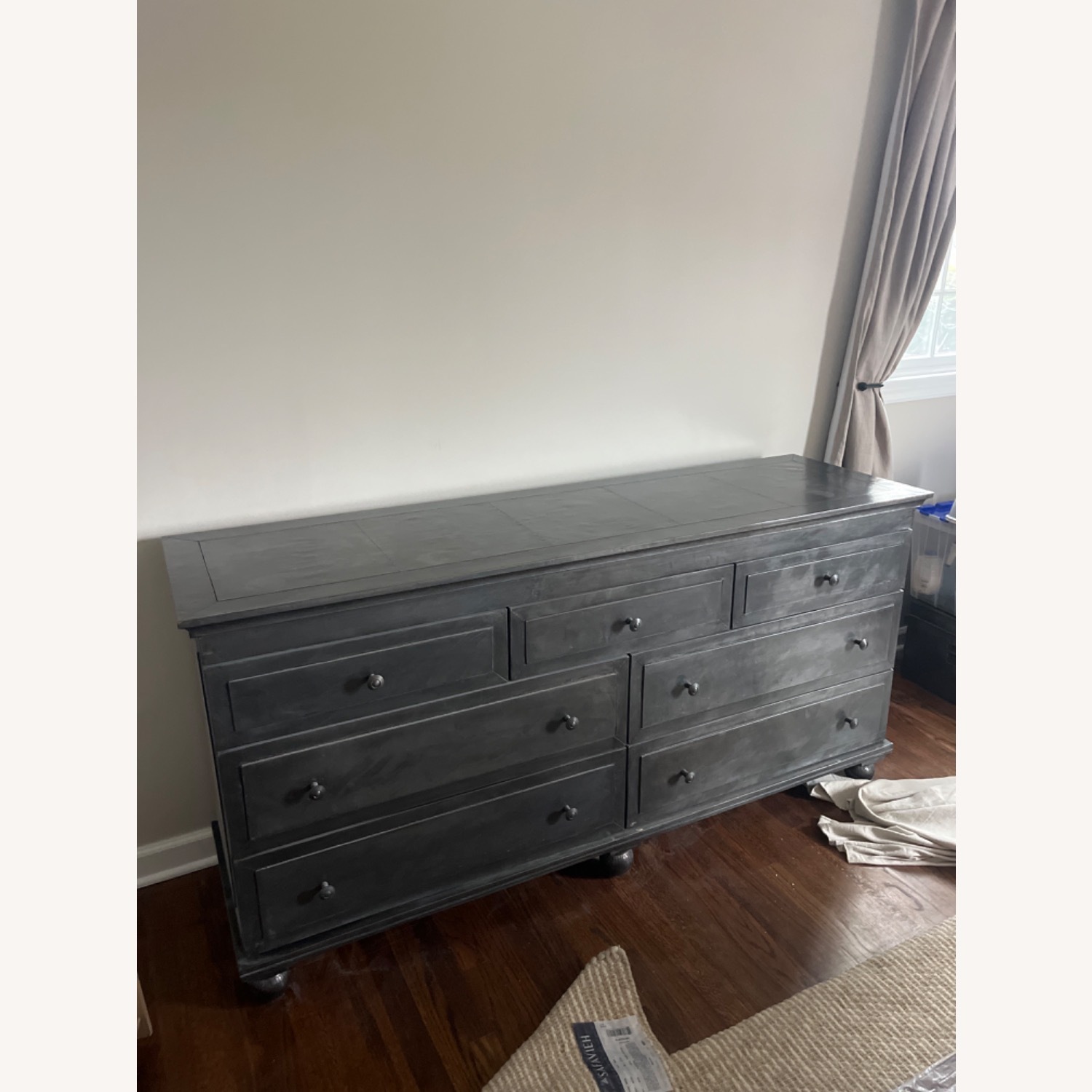 Restoration Hardware Annecy Metal Wrapped Dresser - image-1