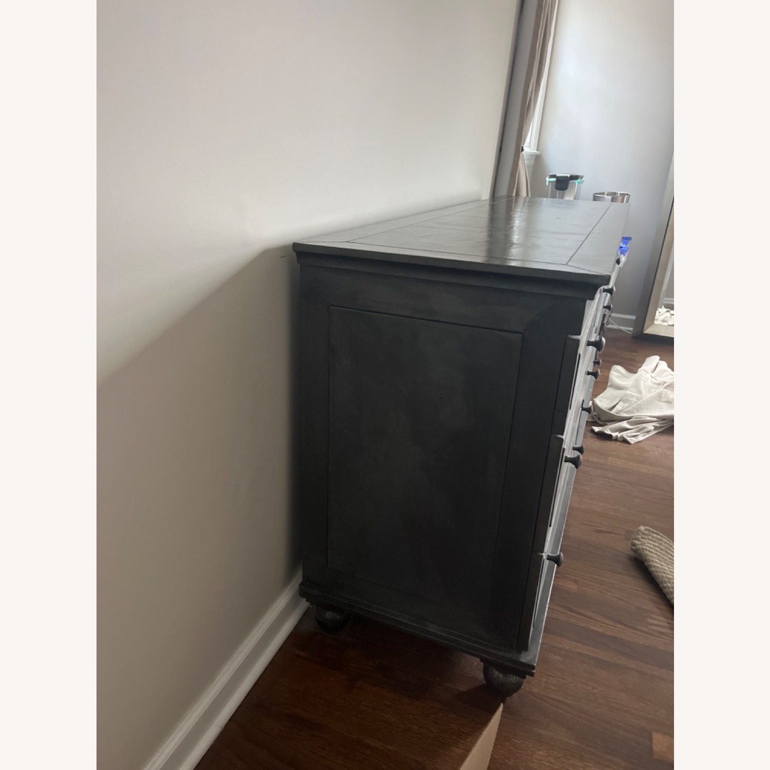 Restoration Hardware Annecy Metal Wrapped Dresser - image-3