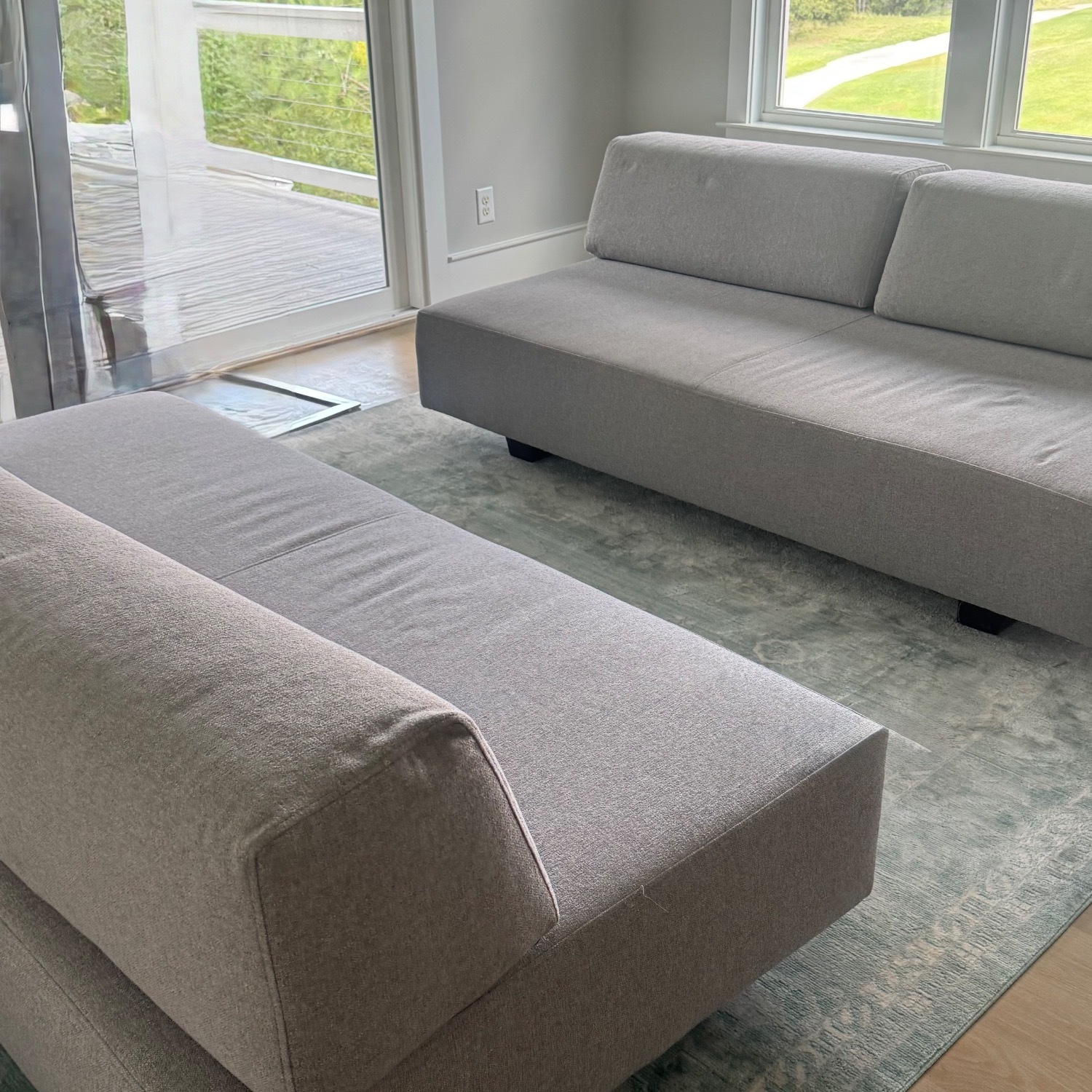West Elm Set of 2 Tillary Modular Sofas - image-11