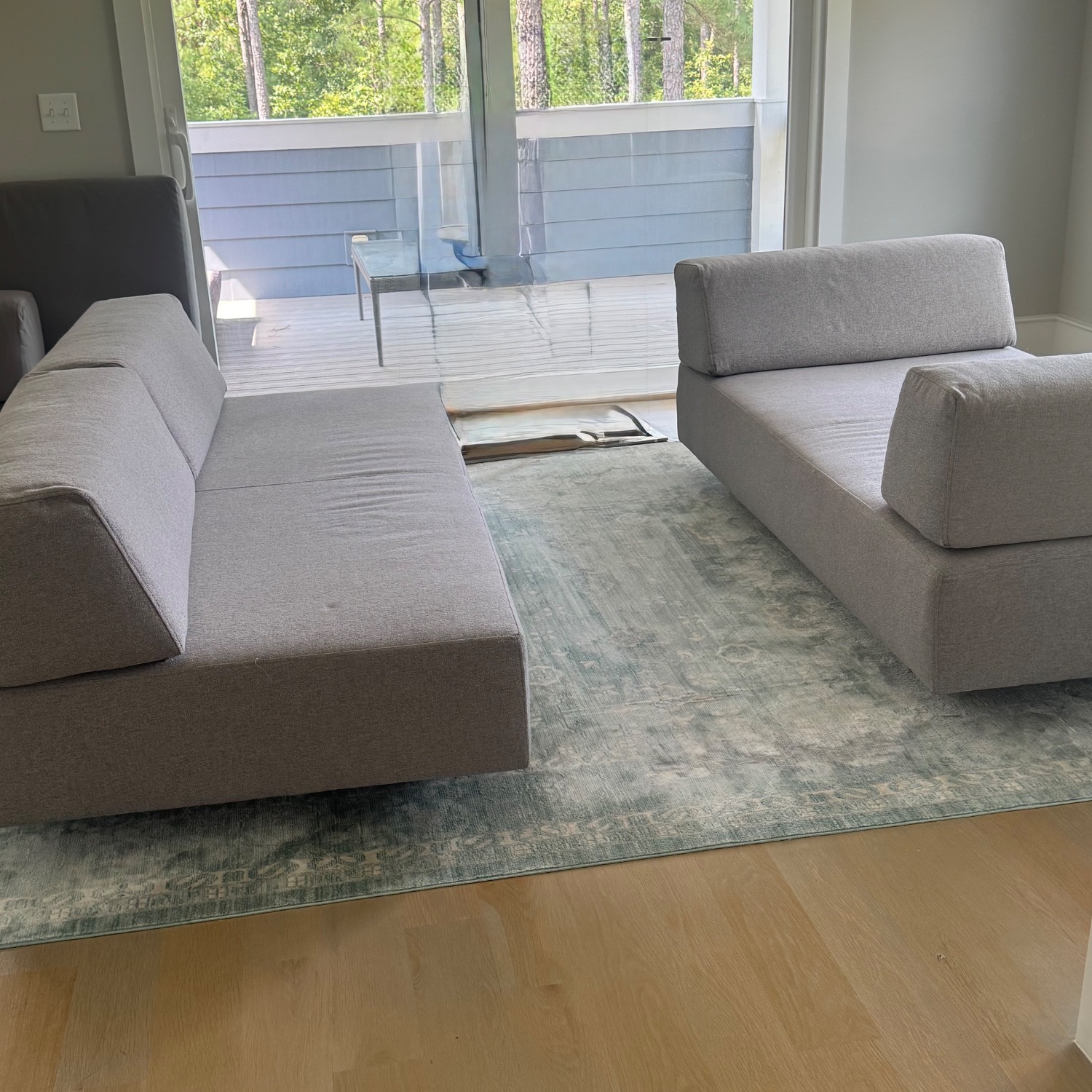 West Elm Set of 2 Tillary Modular Sofas - image-17