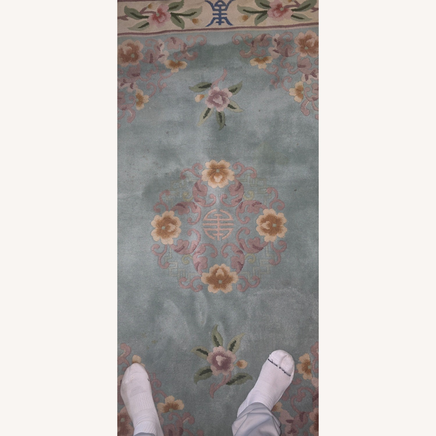 Vintage/Antique Finds Wool Area Rug 4' x 6' - image-2