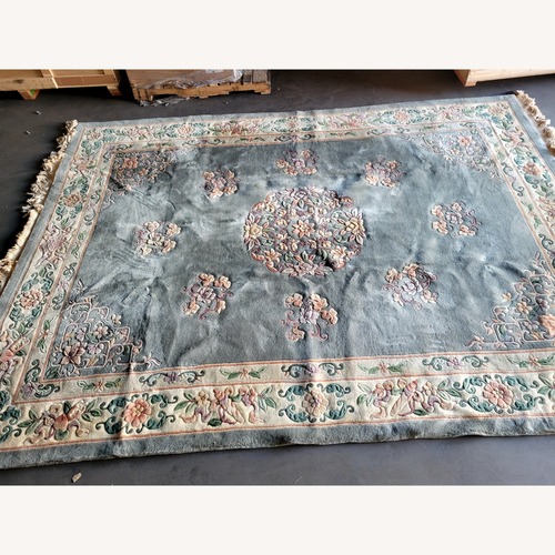 Used Vintage/Antique Finds Wool Area Rug 9' x 12' for sale on AptDeco