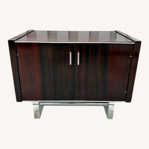 Used MidCentury ModernAge Rosewood Lucite Bedside Table for sale on AptDeco