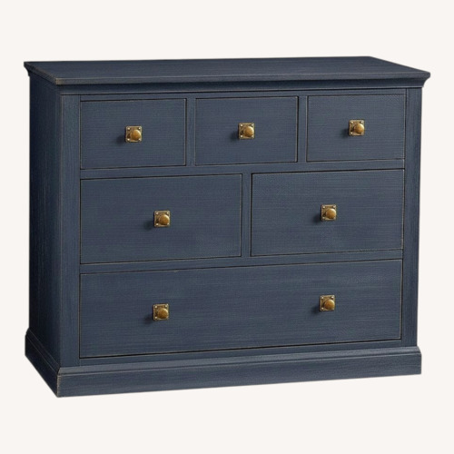 Used Pottery Barn Charlie Navy Dresser for sale on AptDeco