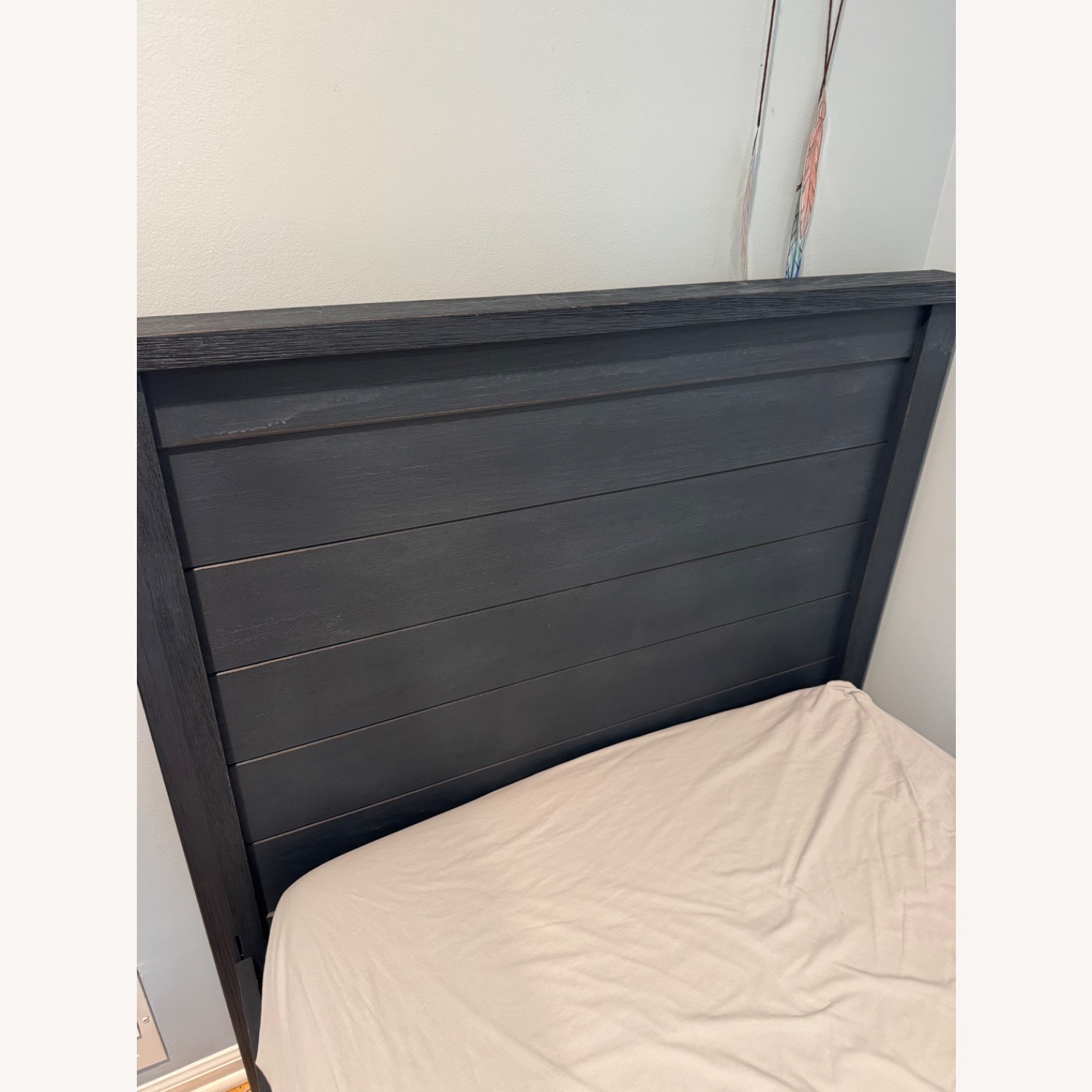 Pottery Barn Charlie Twin Bed in Navy - image-3