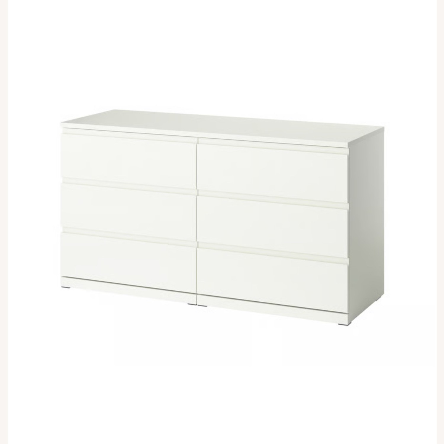 IKEA STORKLINTA 6-Drawer Dresser, White - image-1