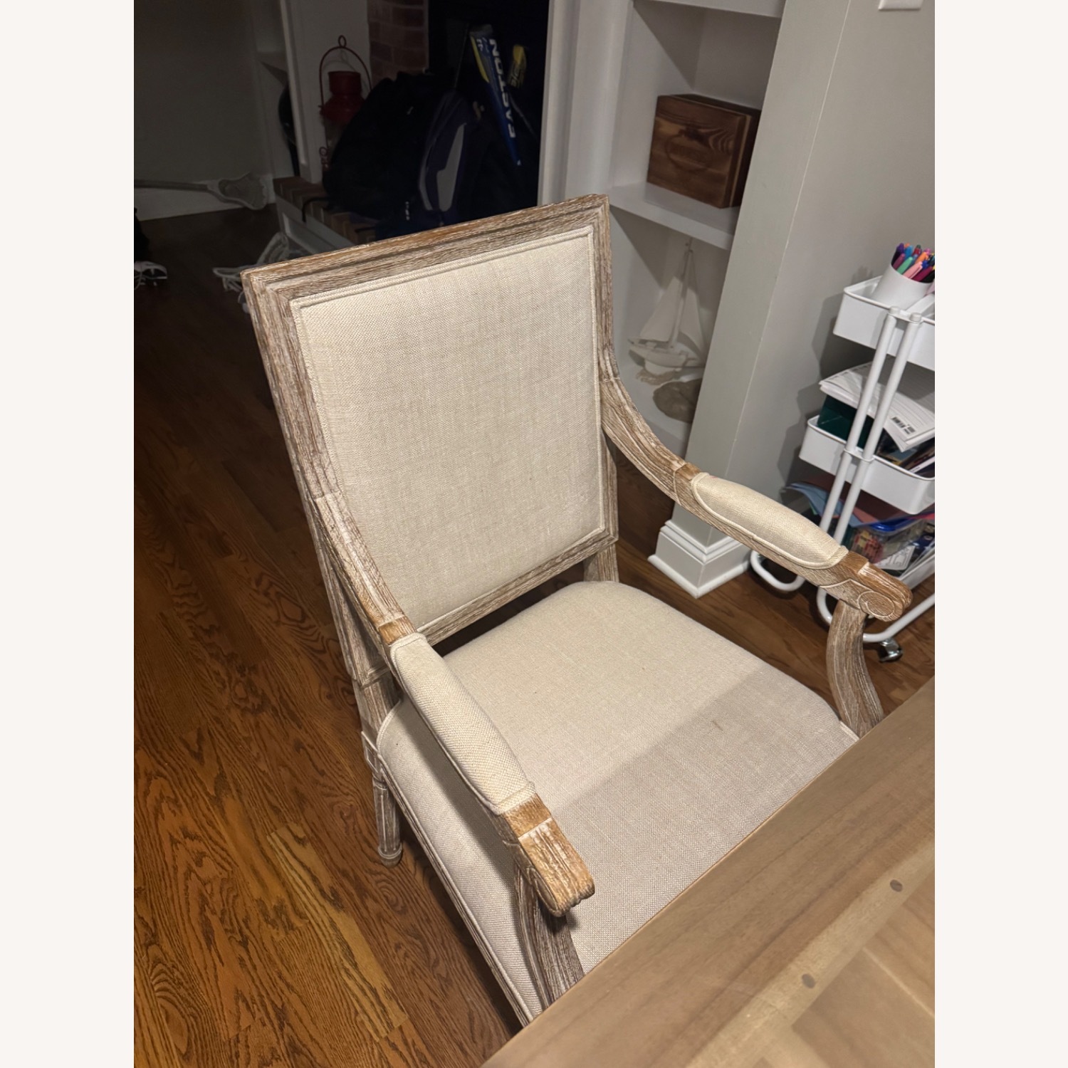 Restoration Hardware Wood Dining Set - image-3