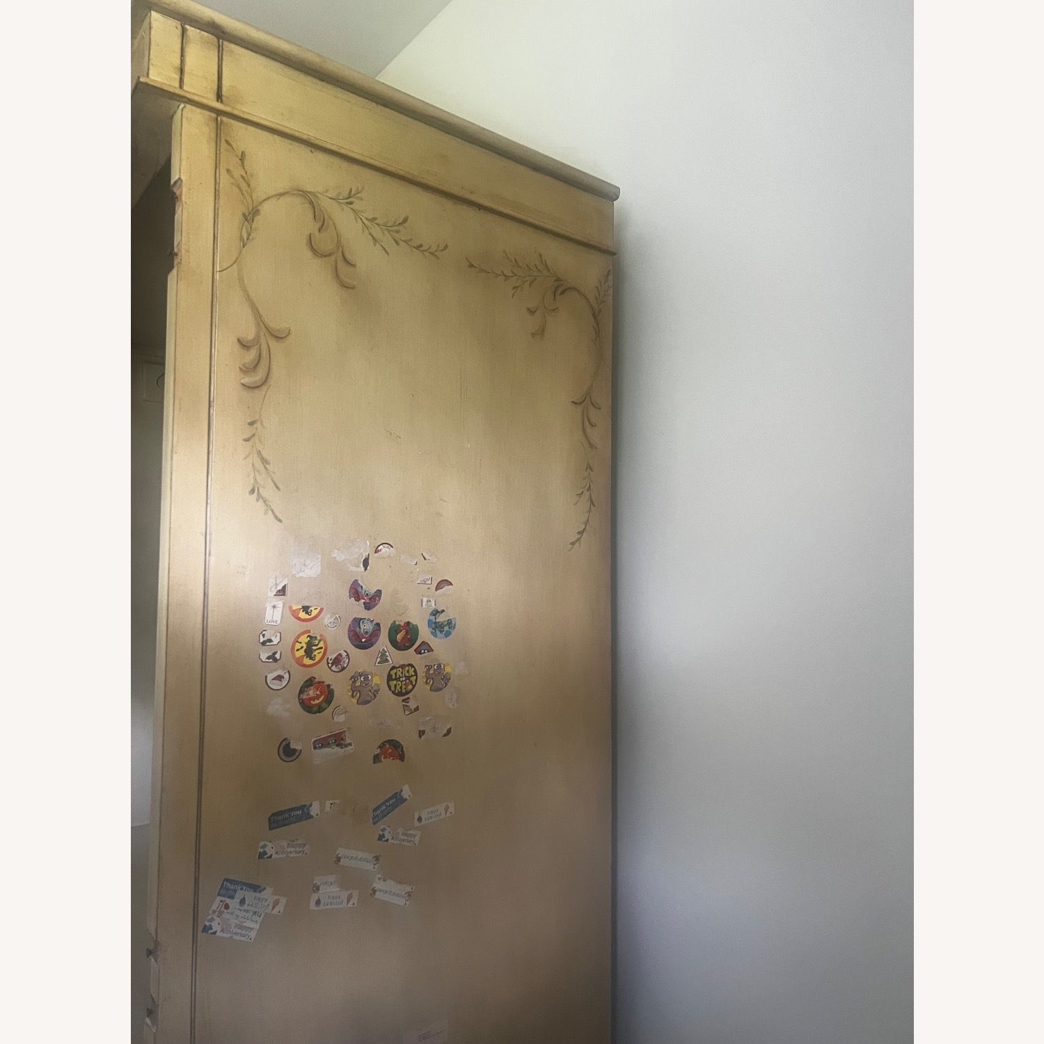 Natural Wood Armoire - image-4
