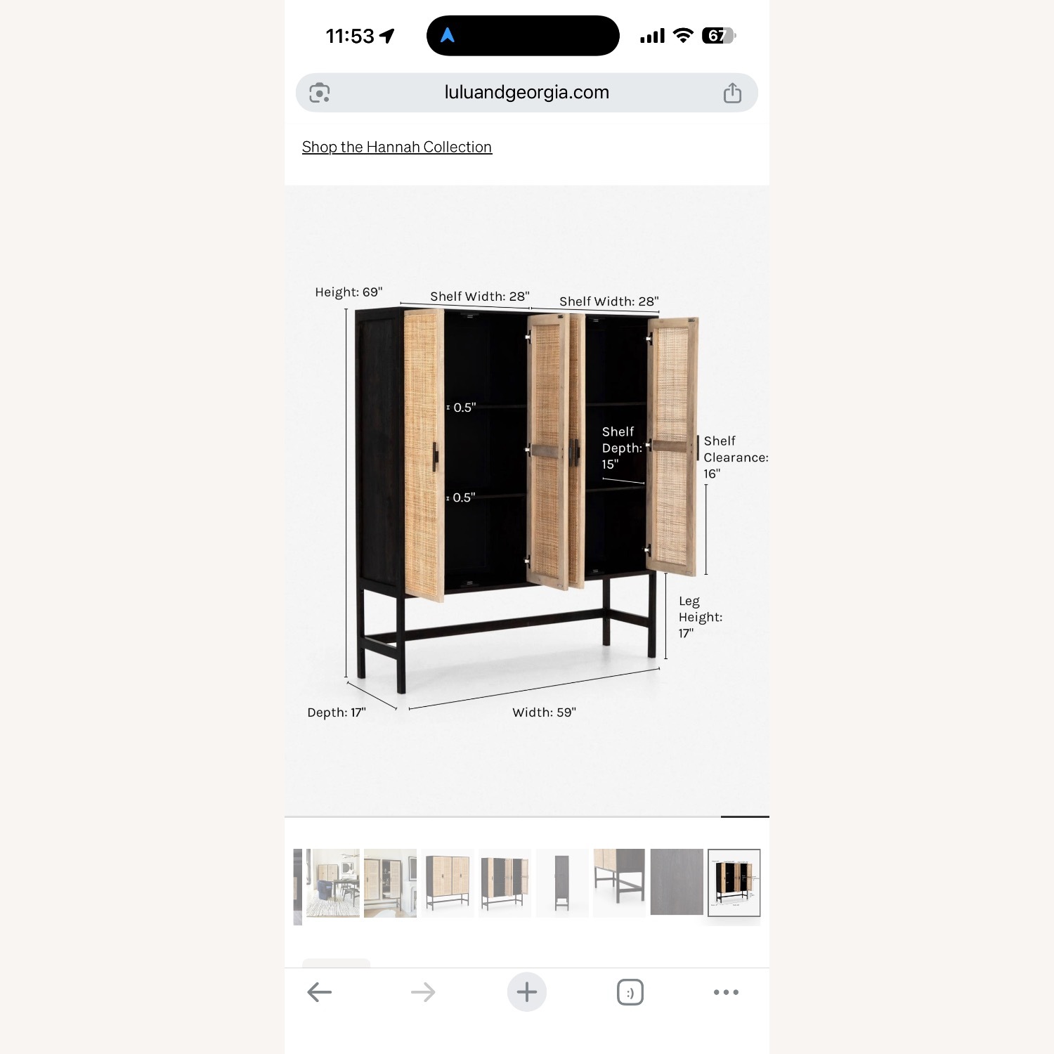 Lulu & Georgia Hannah Two-Door Cabinet  - image-5
