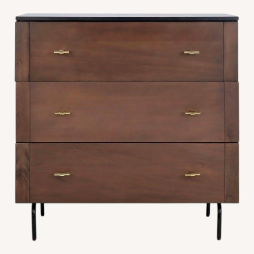 Used Safavieh Genevieve 3 Drawers Wood Dresser for sale on AptDeco