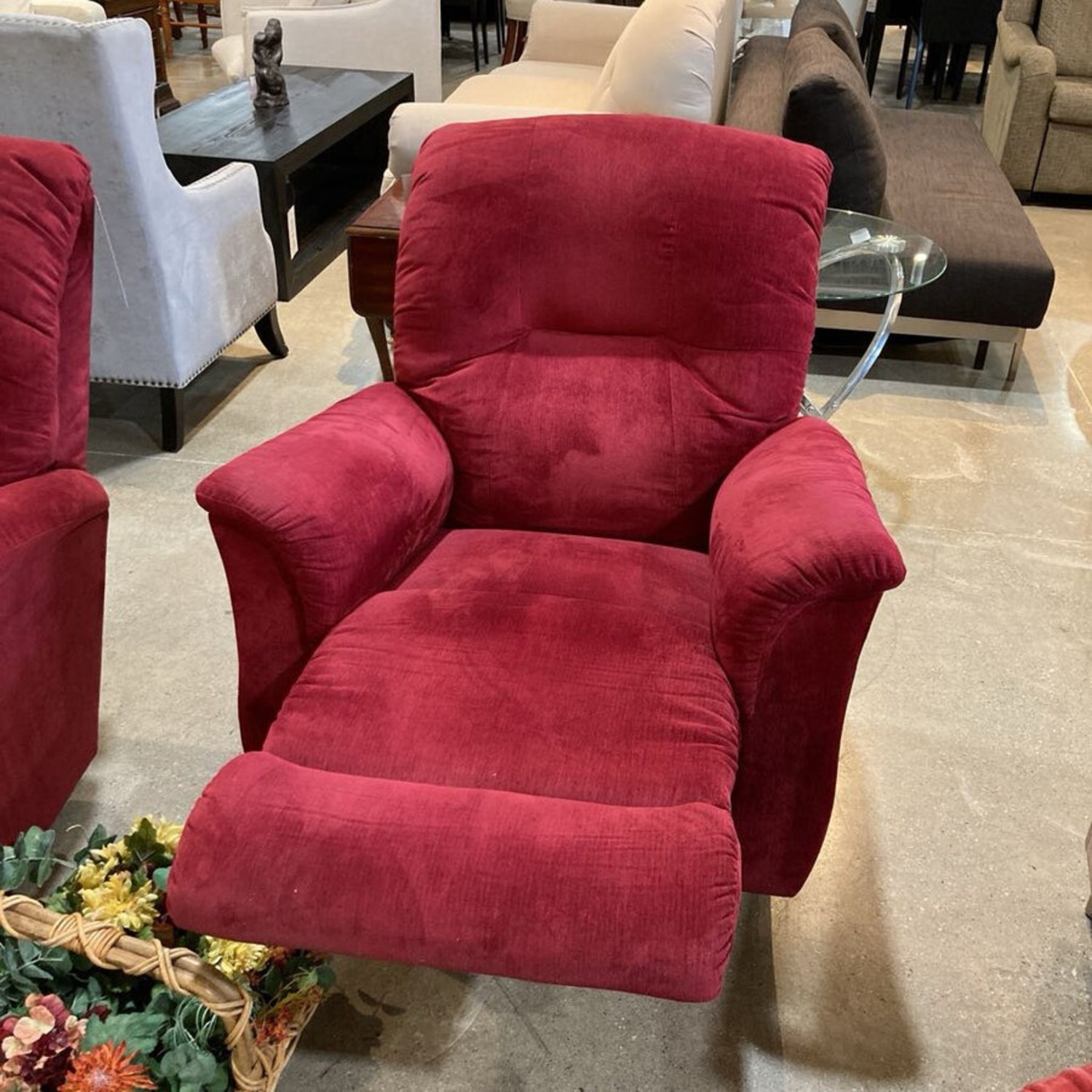 La-Z-Boy Plush Fabric Manual Recliner - image-7