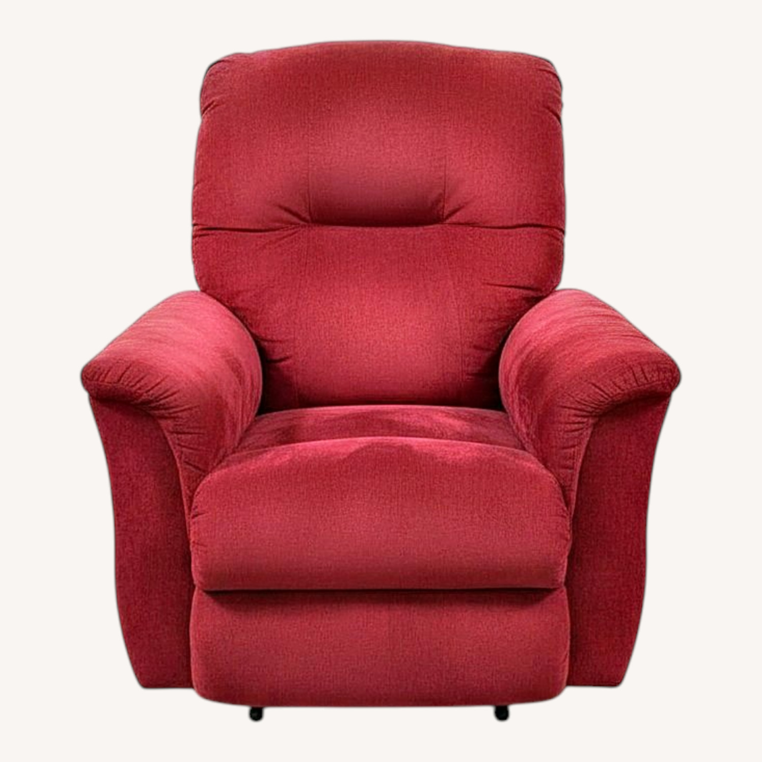 La-Z-Boy Plush Fabric Manual Recliner - image-0