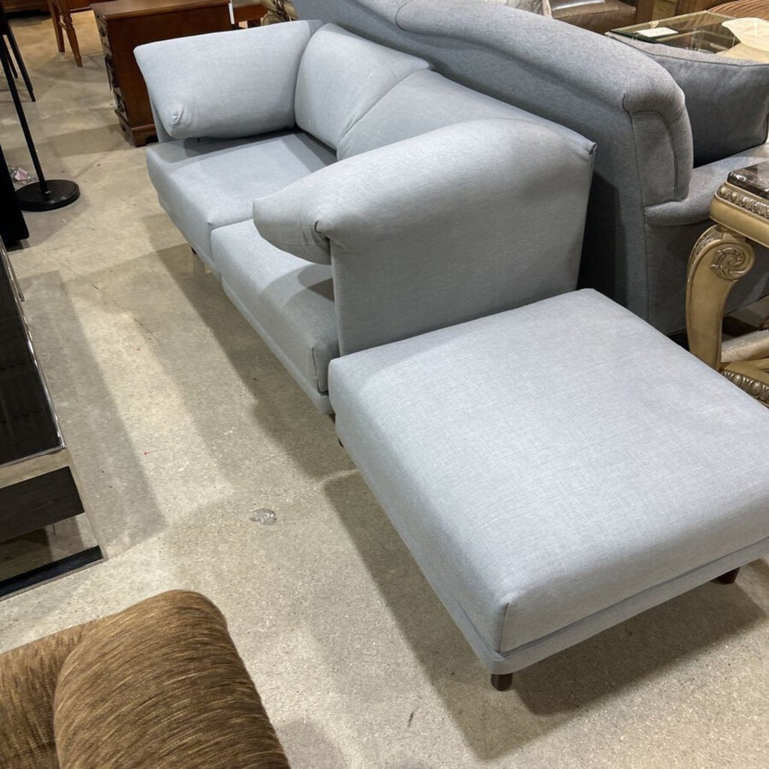 Burrow Range 2-Piece W Ottoman Loveseat - image-4