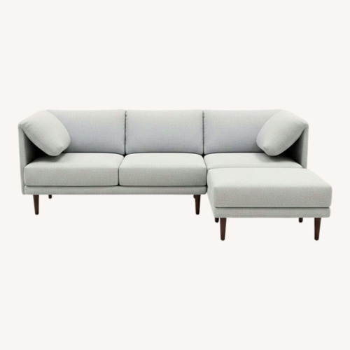 Used Burrow Range 2-Piece W Ottoman Loveseat for sale on AptDeco