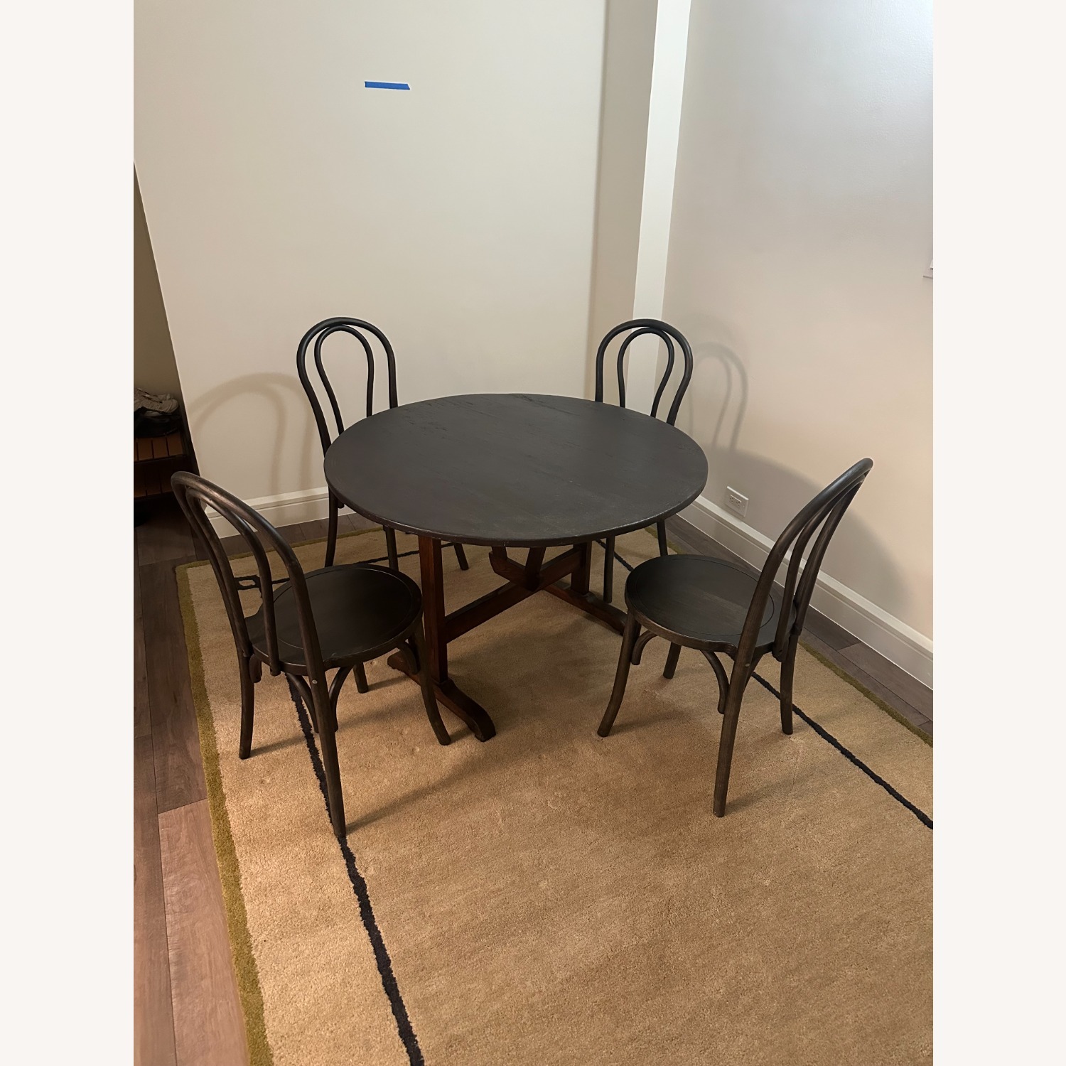 Antique French Tilt-Top Wine Tasting Table - image-1