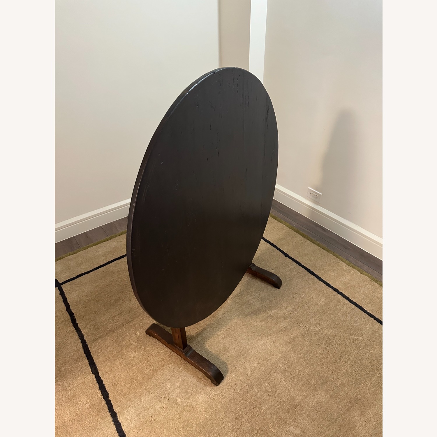 Antique French Tilt-Top Wine Tasting Table - image-5