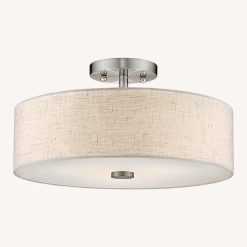 Used Livex Lighting 52135-91 Meridian 3-Light Ceiling Mount for sale on AptDeco