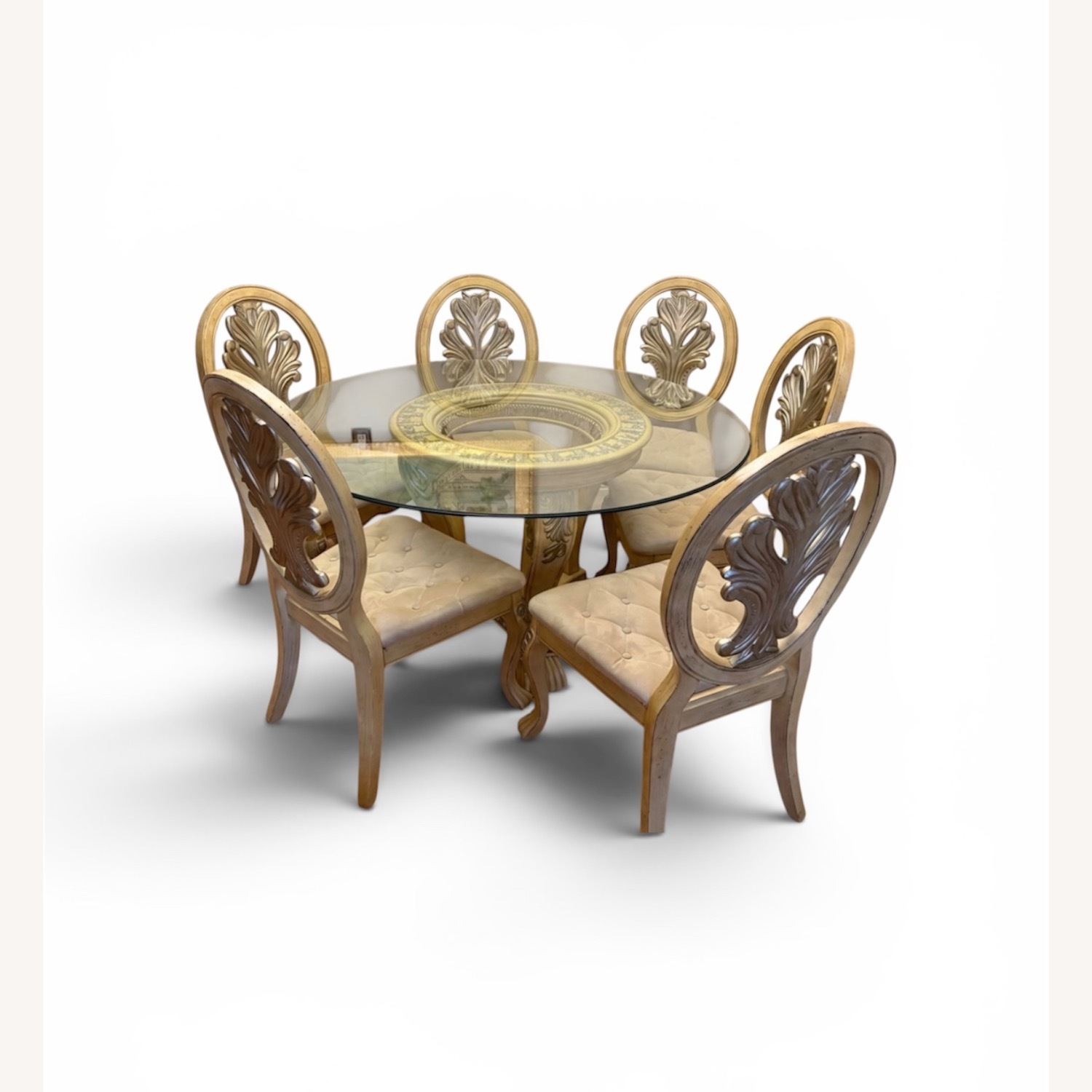 Dining Table With 6 Chairs - image-1