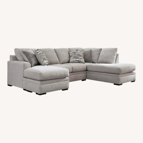 Used Ashley Furniture Bresslyn Light Gray 3+ Piece Sectional for sale on AptDeco