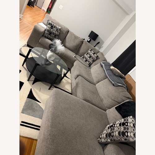 Used Ashley Furniture Bresslyn Light Gray 3+ Piece Sectional for sale on AptDeco