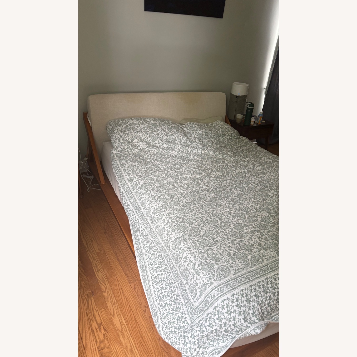 CB2 Drommen Acacia Wood Bed - image-2
