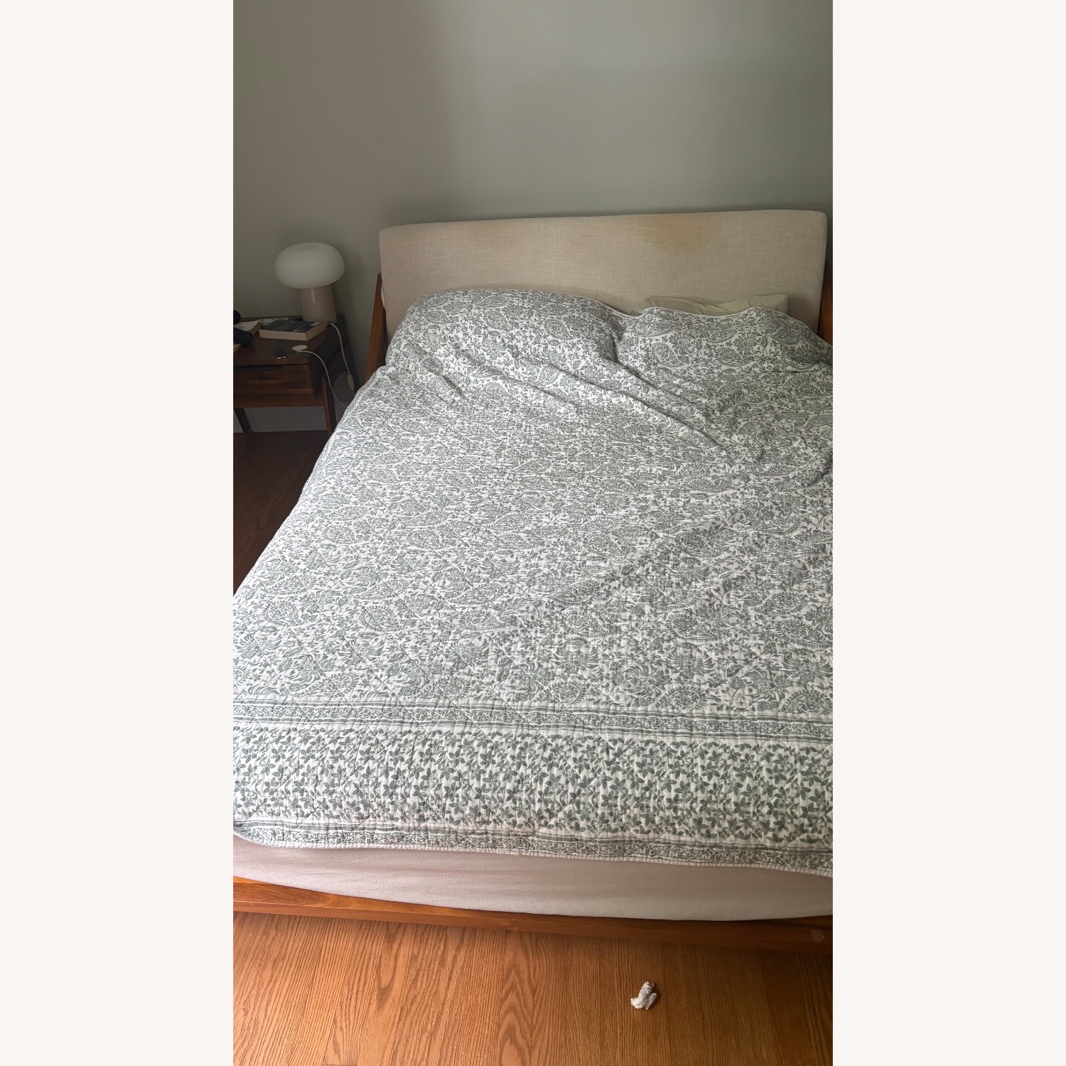 CB2 Drommen Acacia Wood Bed - image-3
