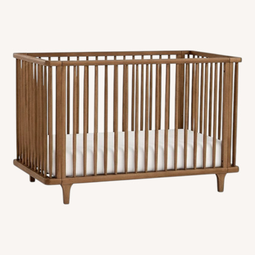 Used Pottery Barn Dawson Wood Crib + Toddler Bed for sale on AptDeco