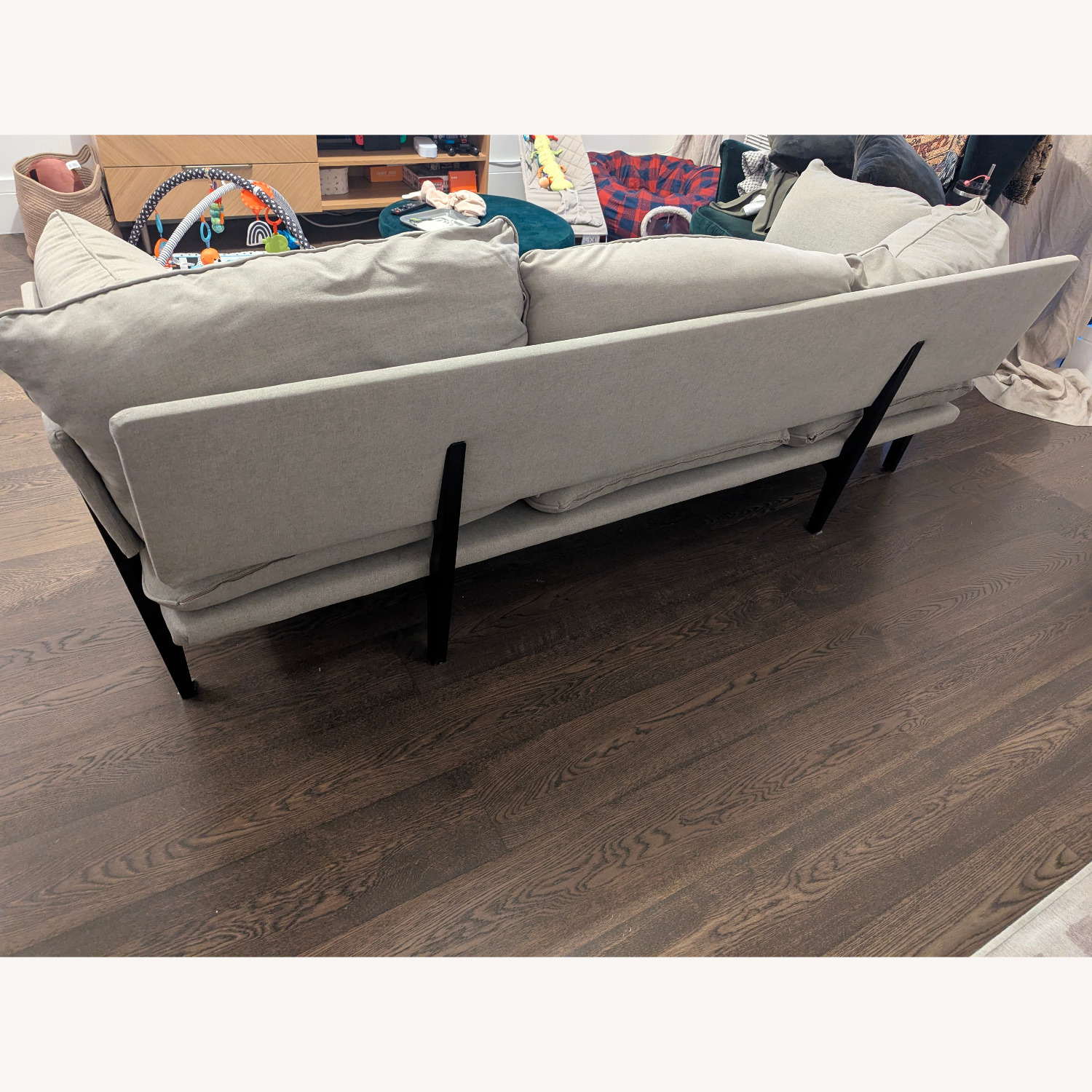 Floyd 1.0 Sofa -  Light Gray Fabric 3 Seater  - image-5