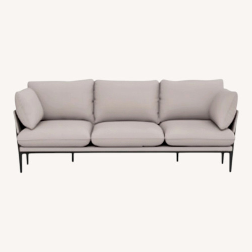 Used Floyd 1.0 Sofa - Light Gray Fabric 3 Seater for sale on AptDeco