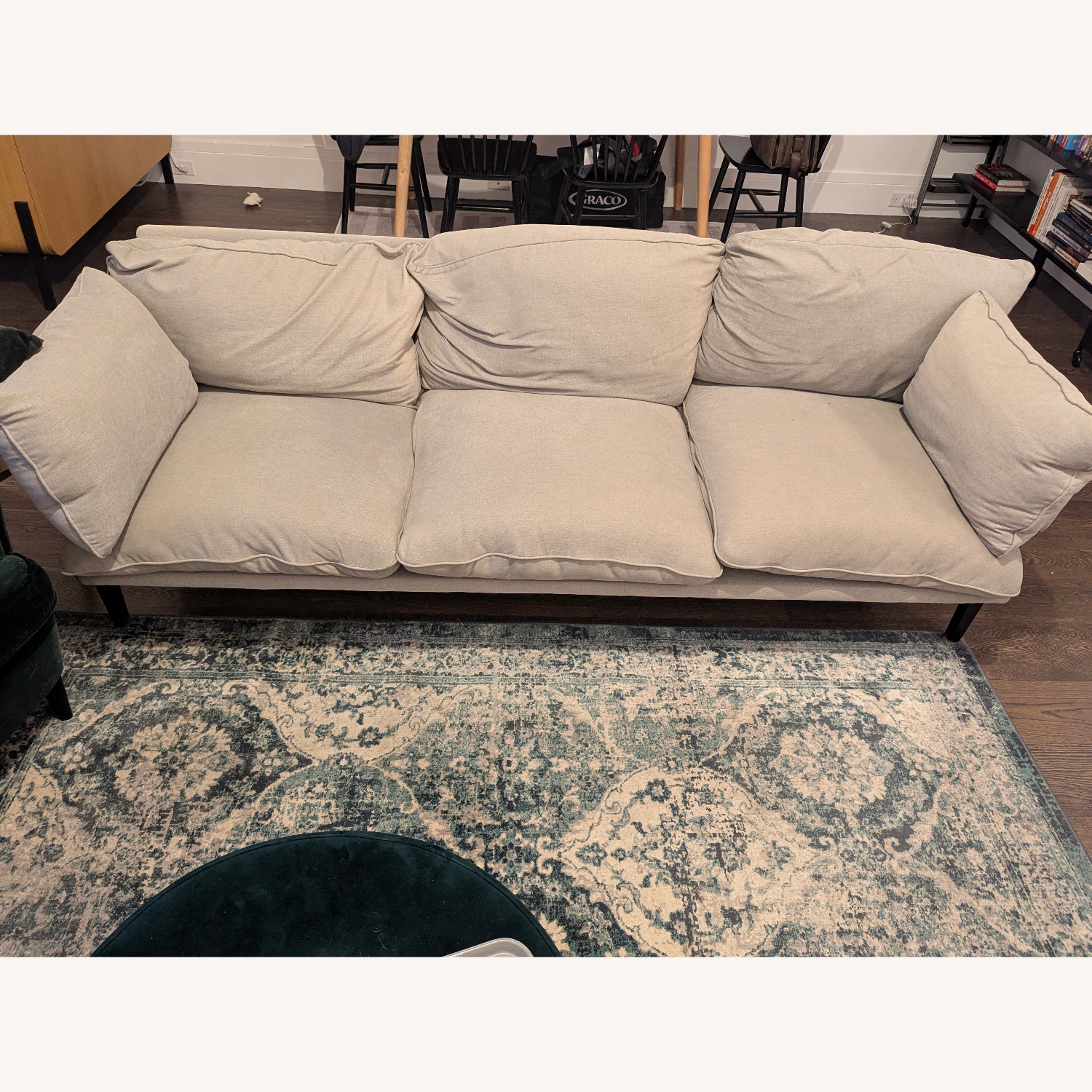 Floyd 1.0 Sofa -  Light Gray Fabric 3 Seater  - image-1