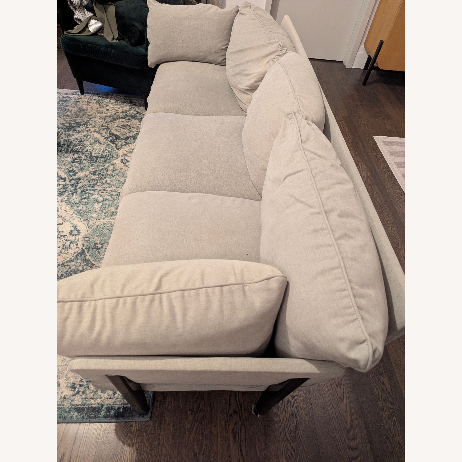 Floyd 1.0 Sofa -  Light Gray Fabric 3 Seater  - image-3