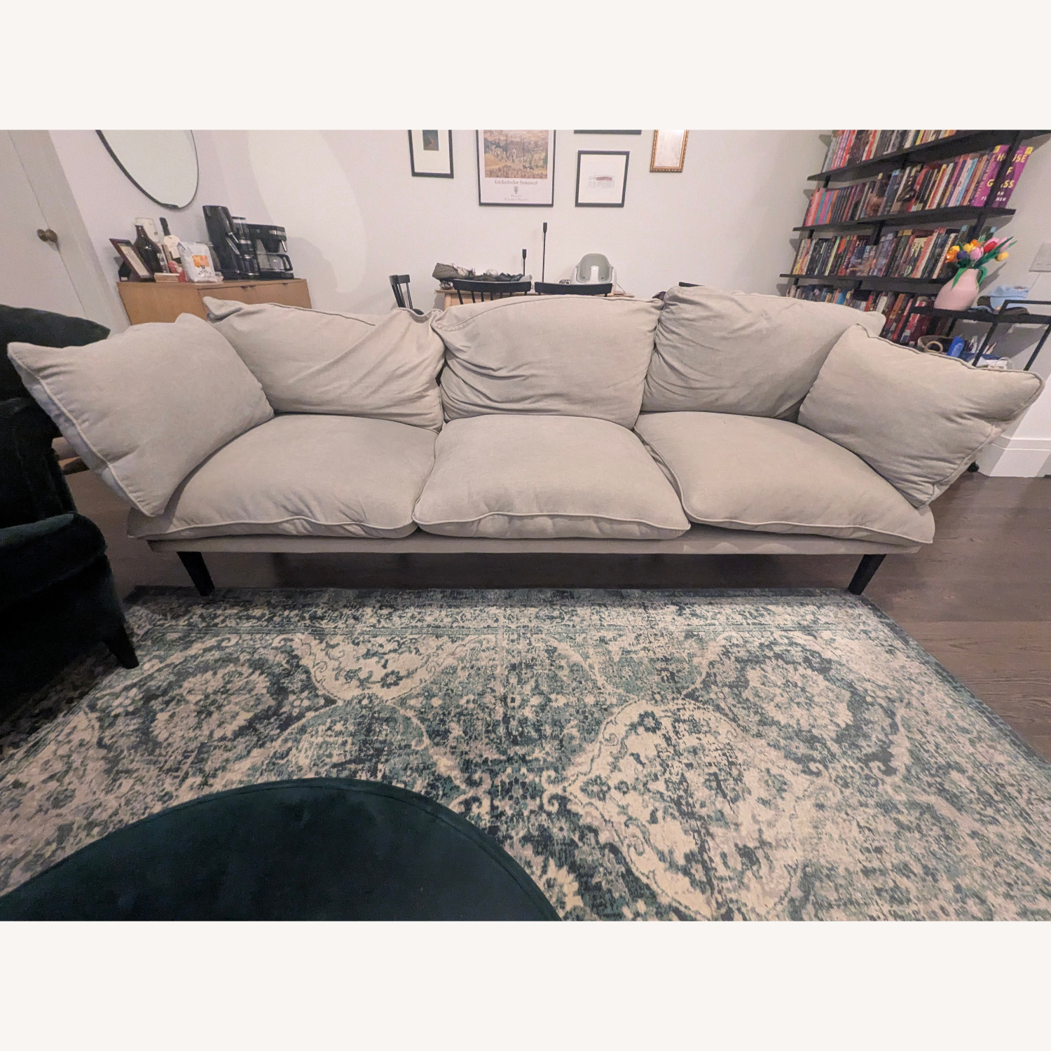 Floyd 1.0 Sofa -  Light Gray Fabric 3 Seater  - image-2