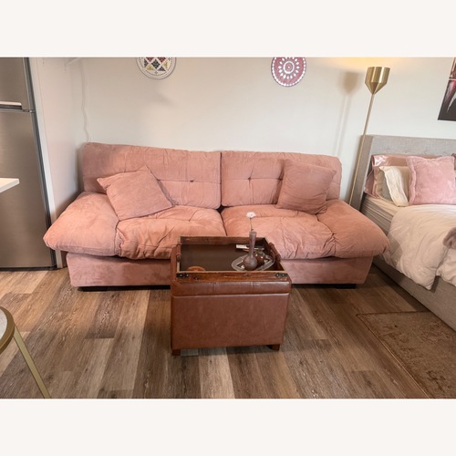 Used 89" Oversized Deep Sectional Couch for sale on AptDeco